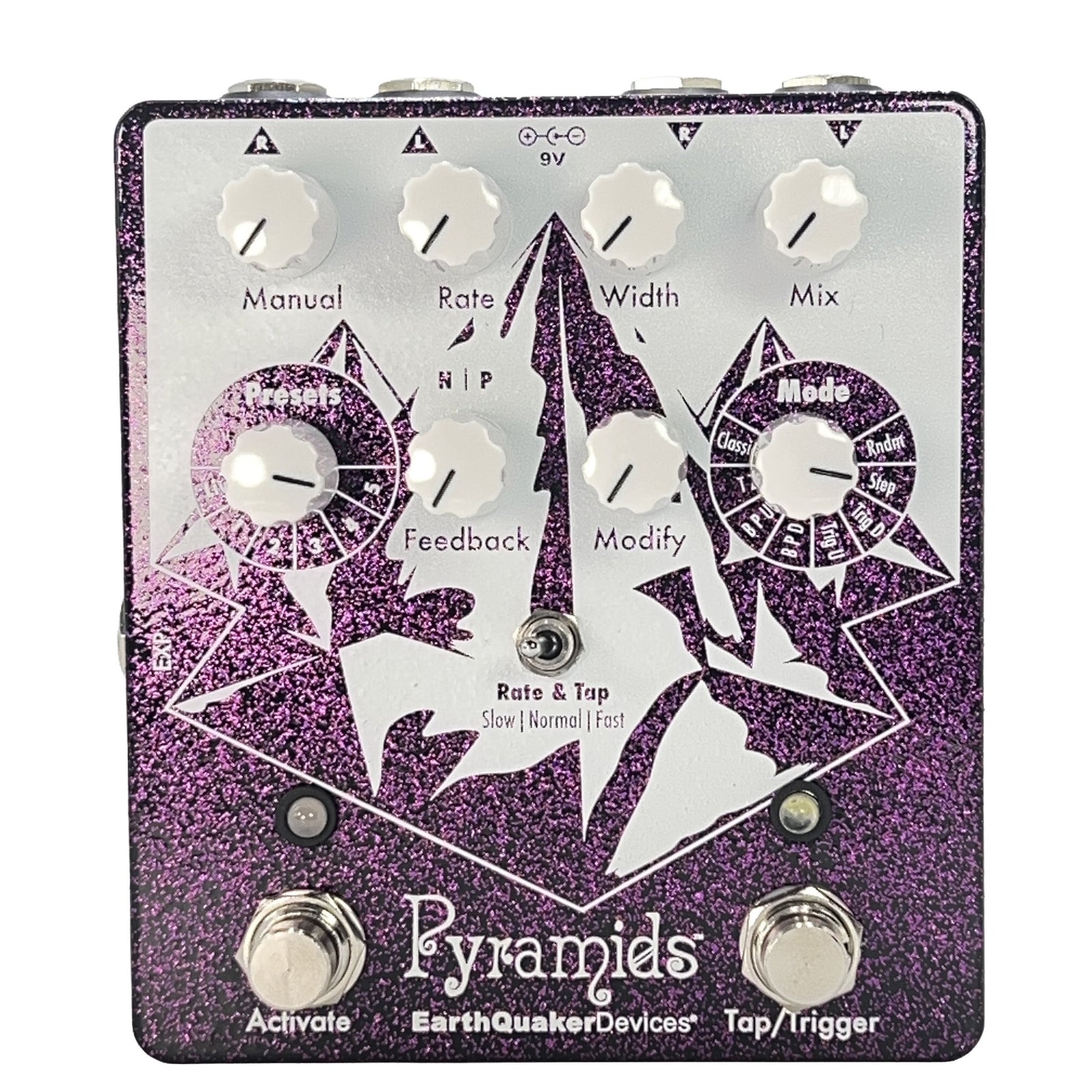EarthQuaker Devices Pyramids - Purple Sparkle - Cottonwood Music Exclusive Color