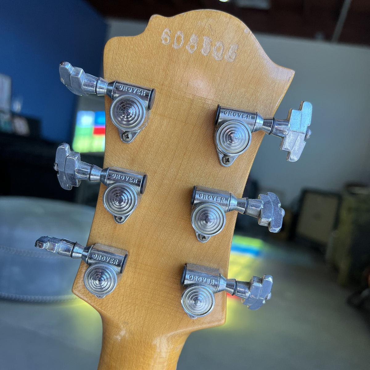 1976 BC Rich Mockingbird Supreme, owned by Tom Bukovac