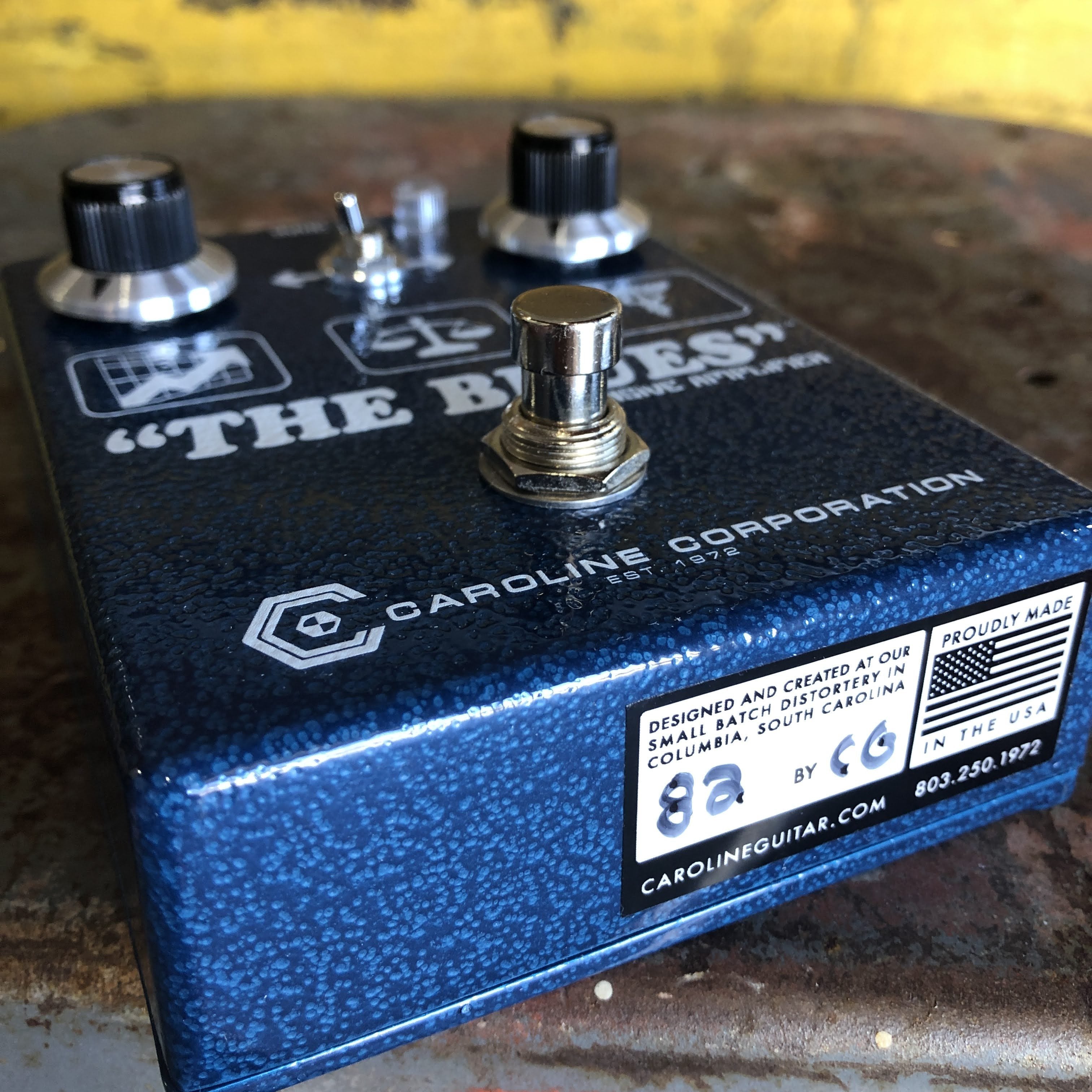caroline the blues pedal Caroline Guitar Company The Blues Pédale Overdrive