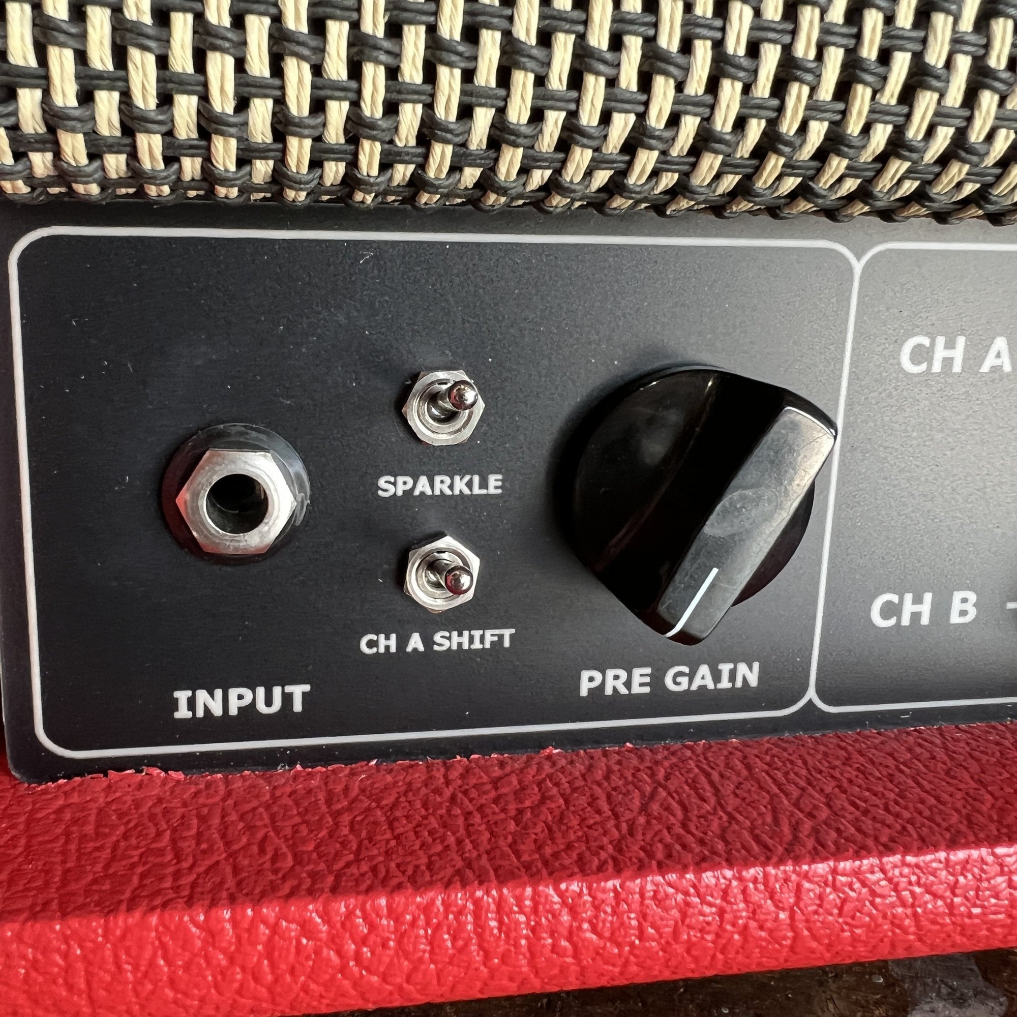 2013 Carol-Ann OD2 100W Guitar Amplifier Head - Red