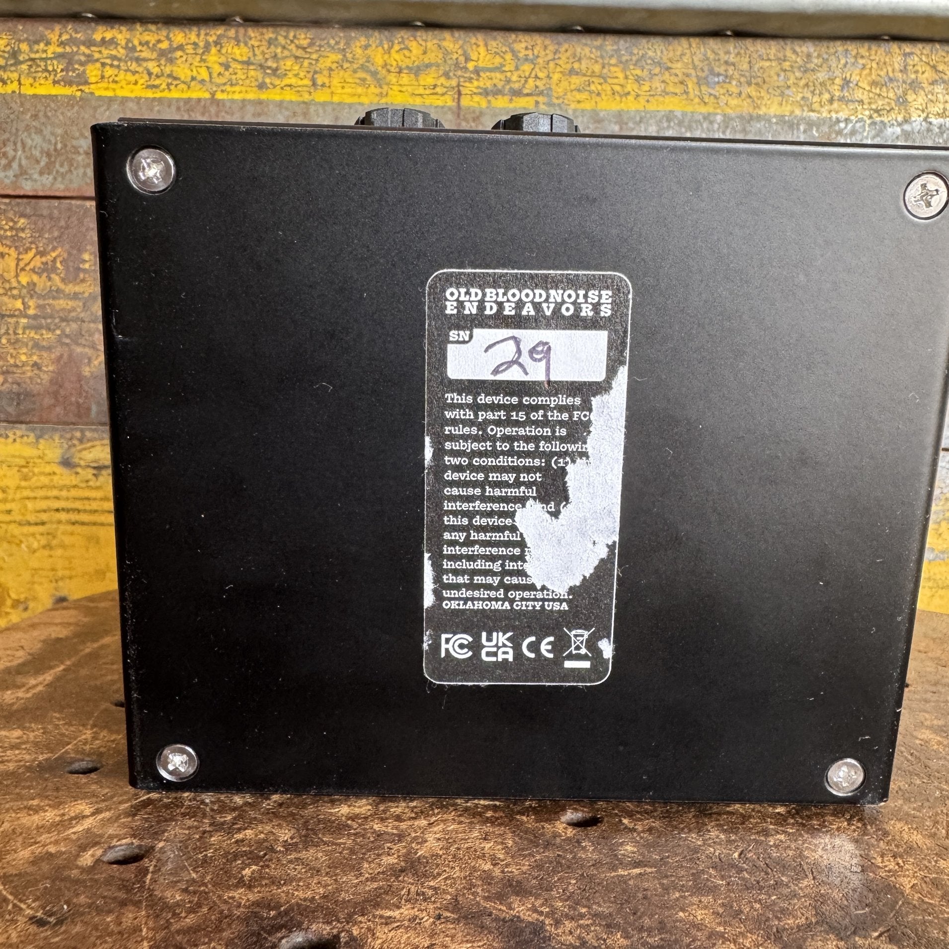 Old Blood Noise Endeavors Signal Blender Stereo