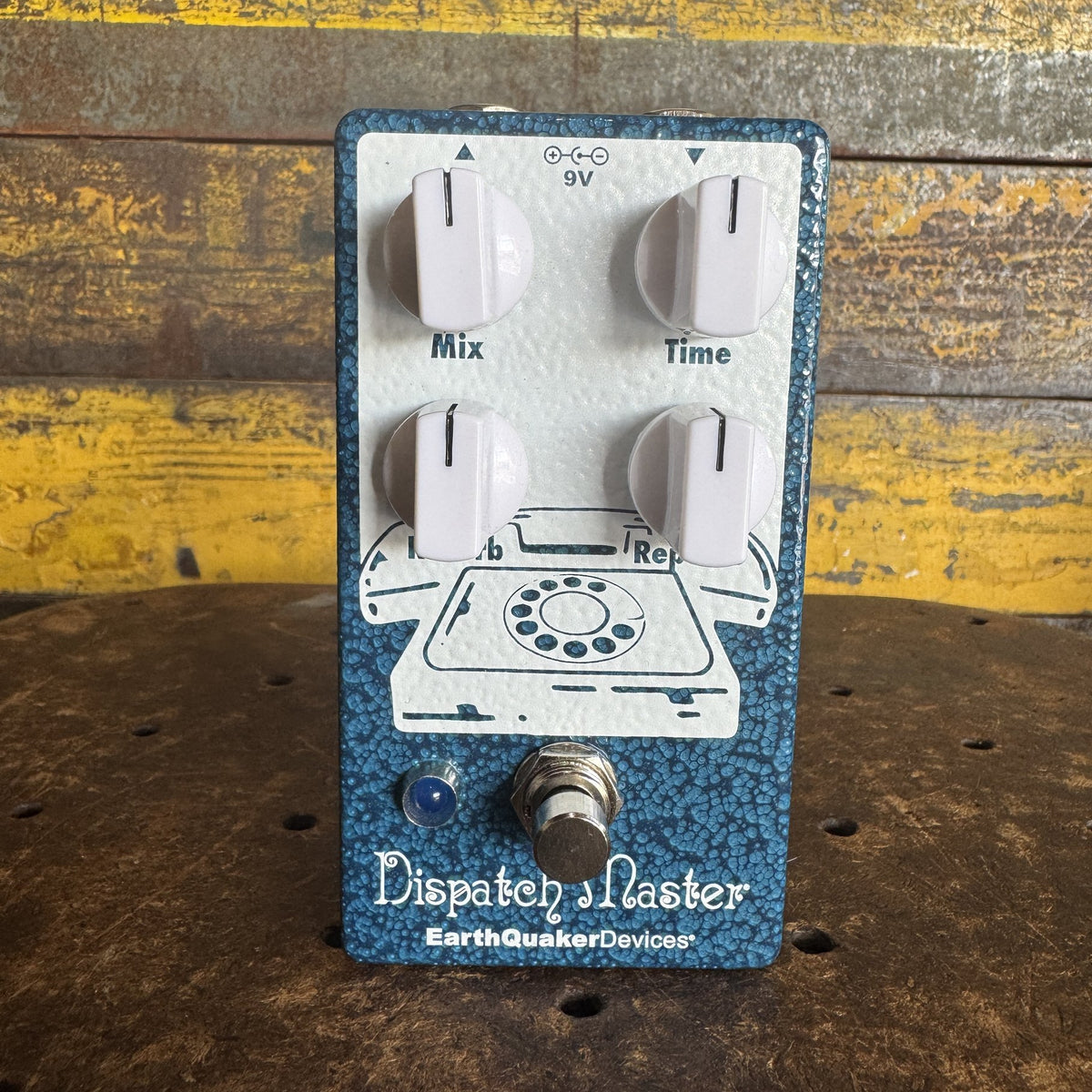 EarthQuaker Devices Dispatch Master - Cottonwood Special Hammertone Blue Colorway