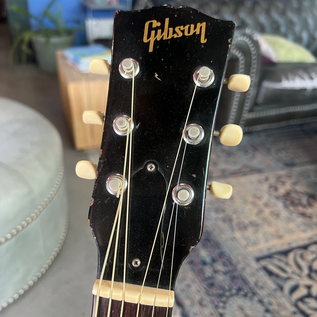 Vintage 1960-1962 Gibson LG-2 Sunburst – Player Grade X-Braced Acoustic with Pickup & Upgraded Fixed Bridge