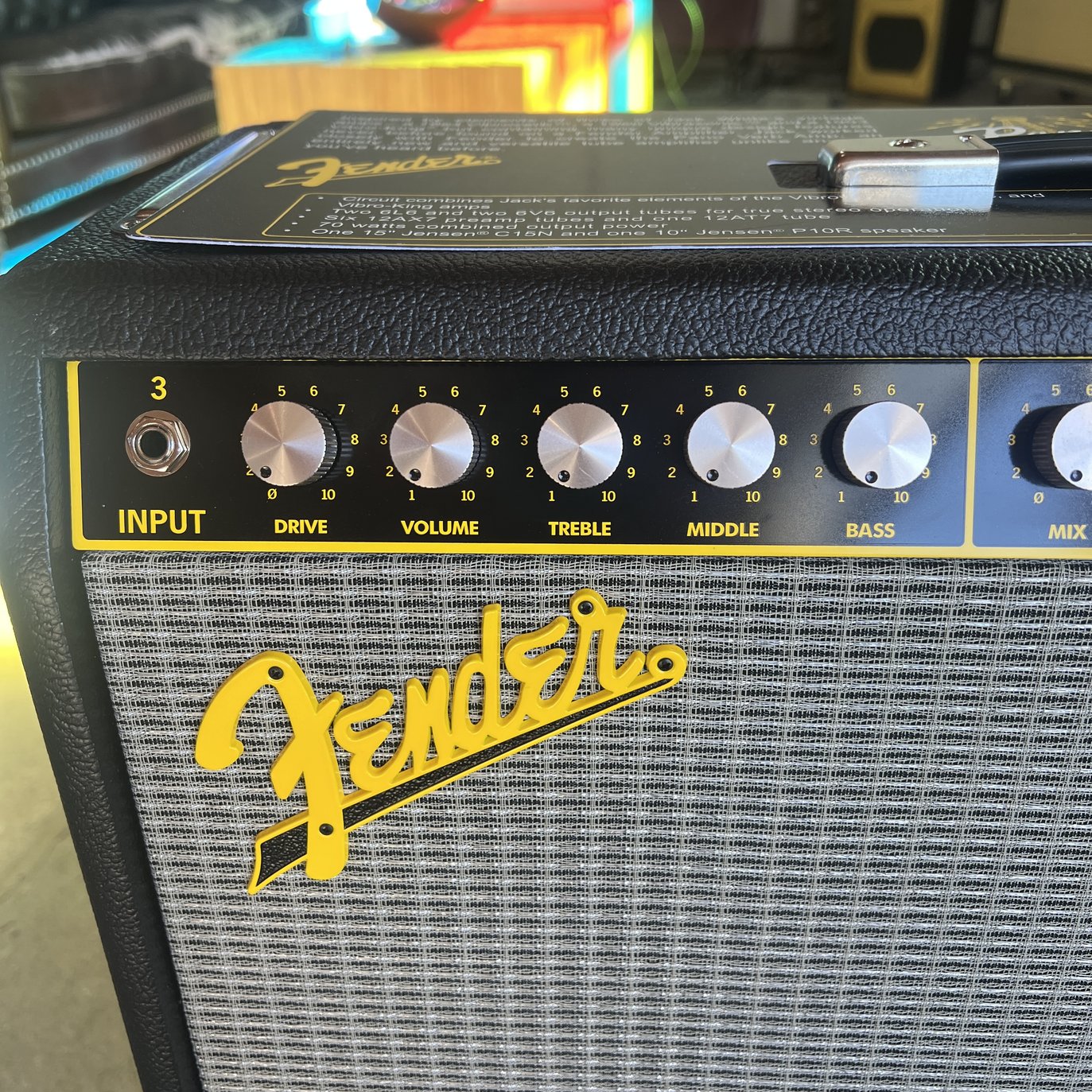 Fender Jack White Pano Verb Guitar Amplifier