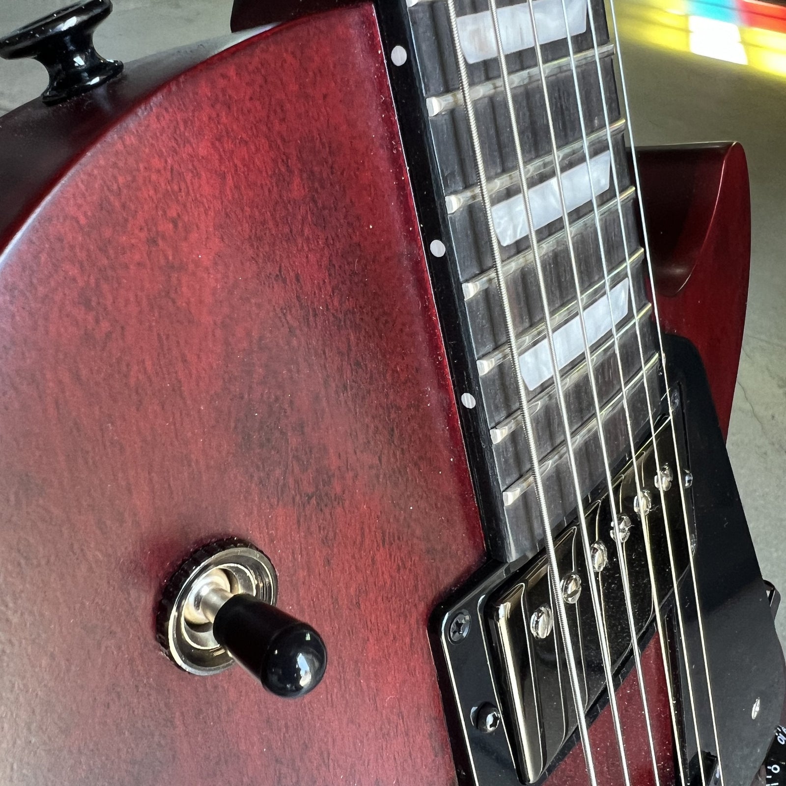 2023 Gibson Les Paul Modern Studio - Wine Red Satin
