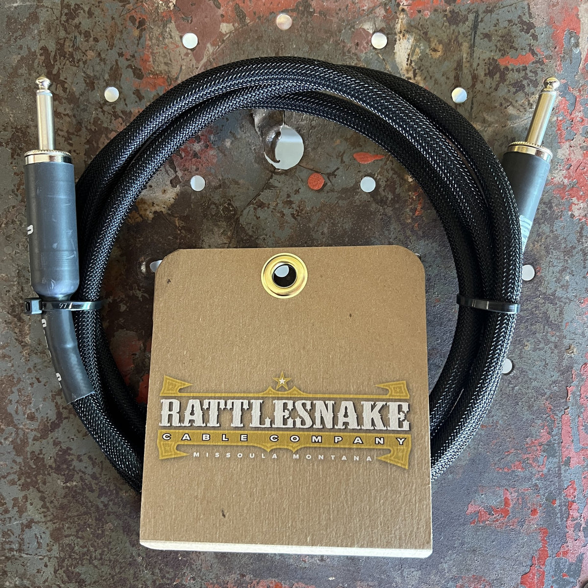 Rattlesnake Cable Company 6' Speaker Cable - Black