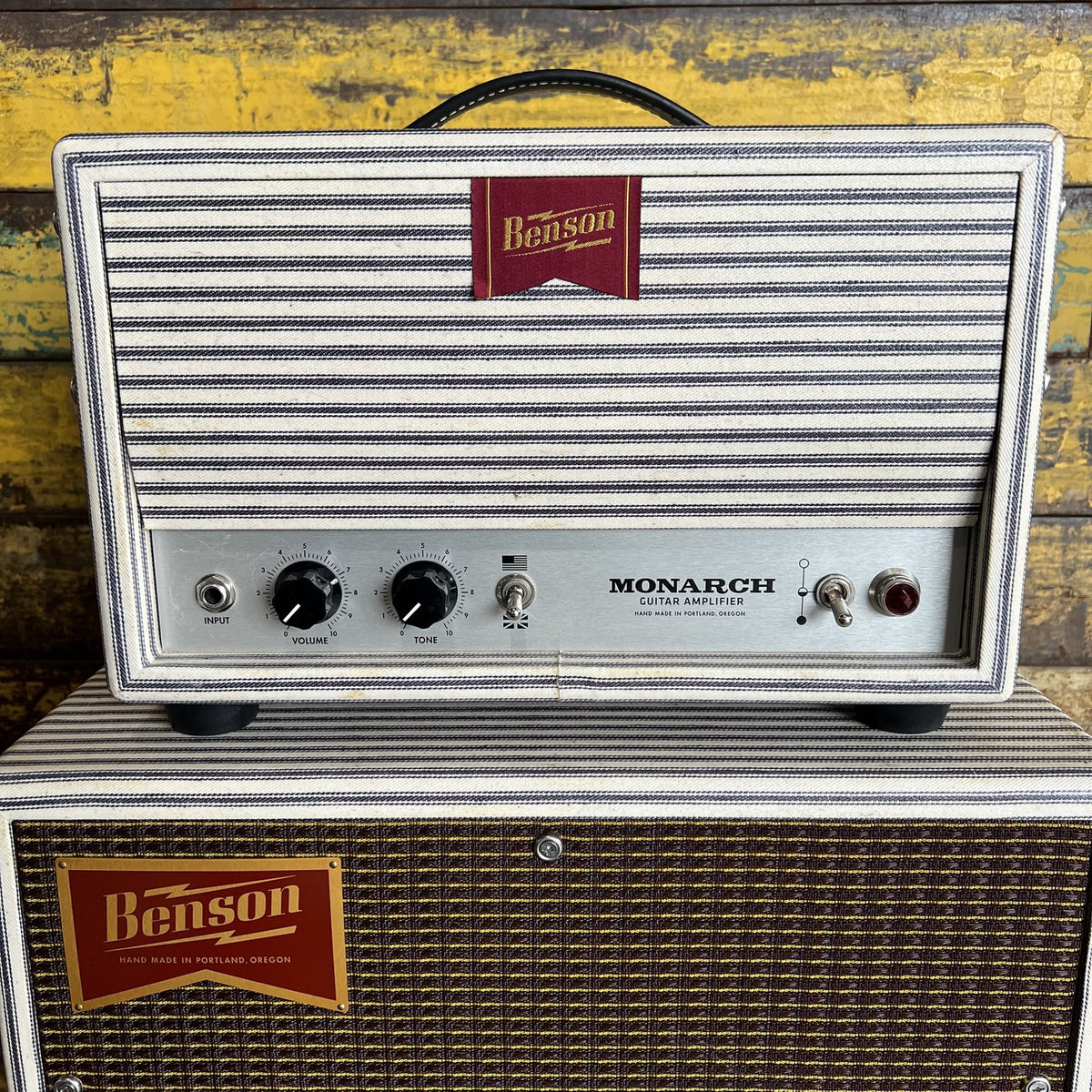 Benson Amps Monarch Point-to-Point Tube Amplifier Head & 1x12 Cabinet