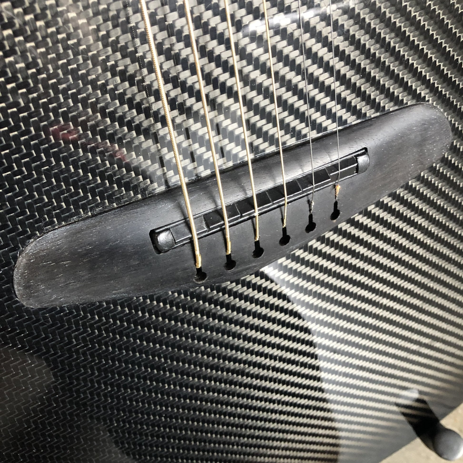 2002 Ovation Adamas Q2 Graphite Acoustic/Electric Guitar - Owned by KK Downing of Judas Priest