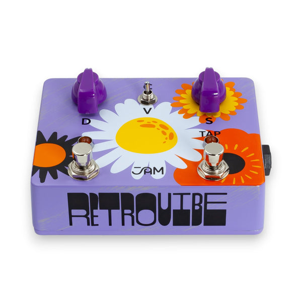 jam pedals retrovibe mk3 JAM Pedals RetroVibe mk.4 Analog Uni-Vibe Pedal with Tap Tempo & Ramping