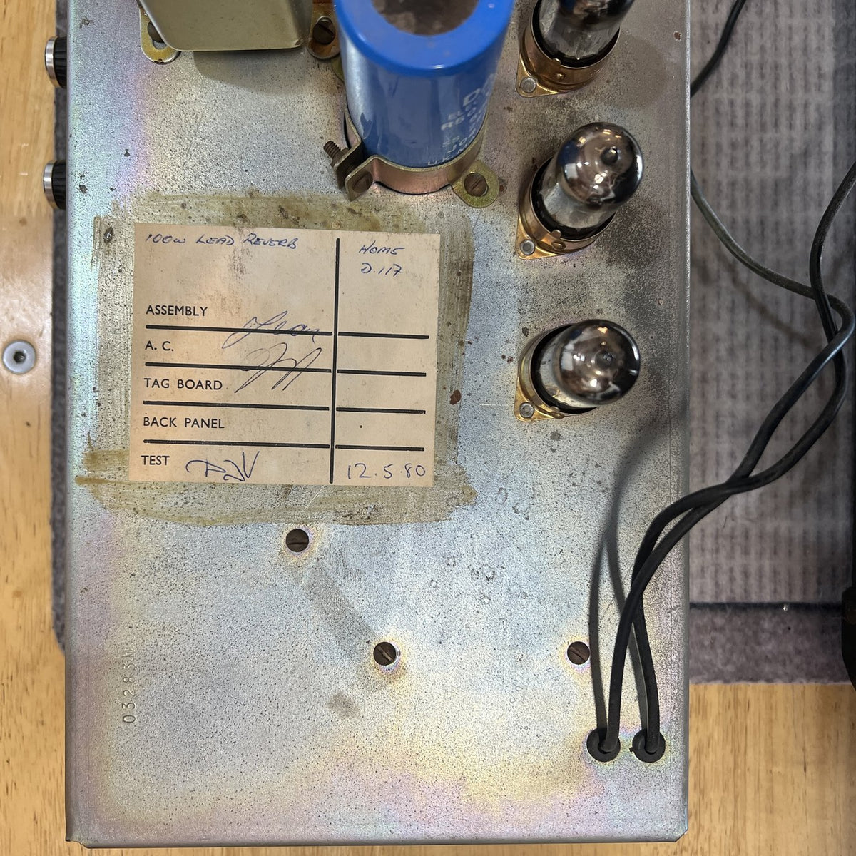 Ultra-Rare Marshall 1980 JMP 2959 100W Lead Head – The Super Lead with Reverb