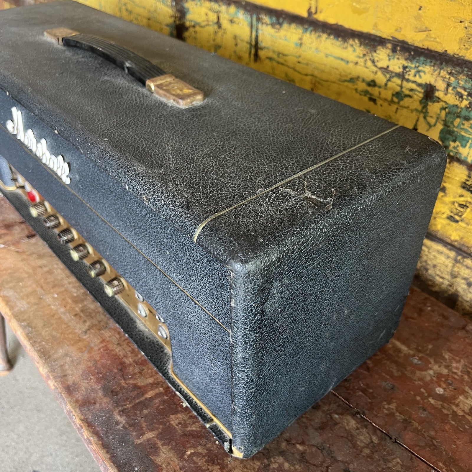 1967 Marshall JTM 50 "Black Flag" Plexi | Original Drake 784-128 & Vintage Tesla Blue Glass EL34s