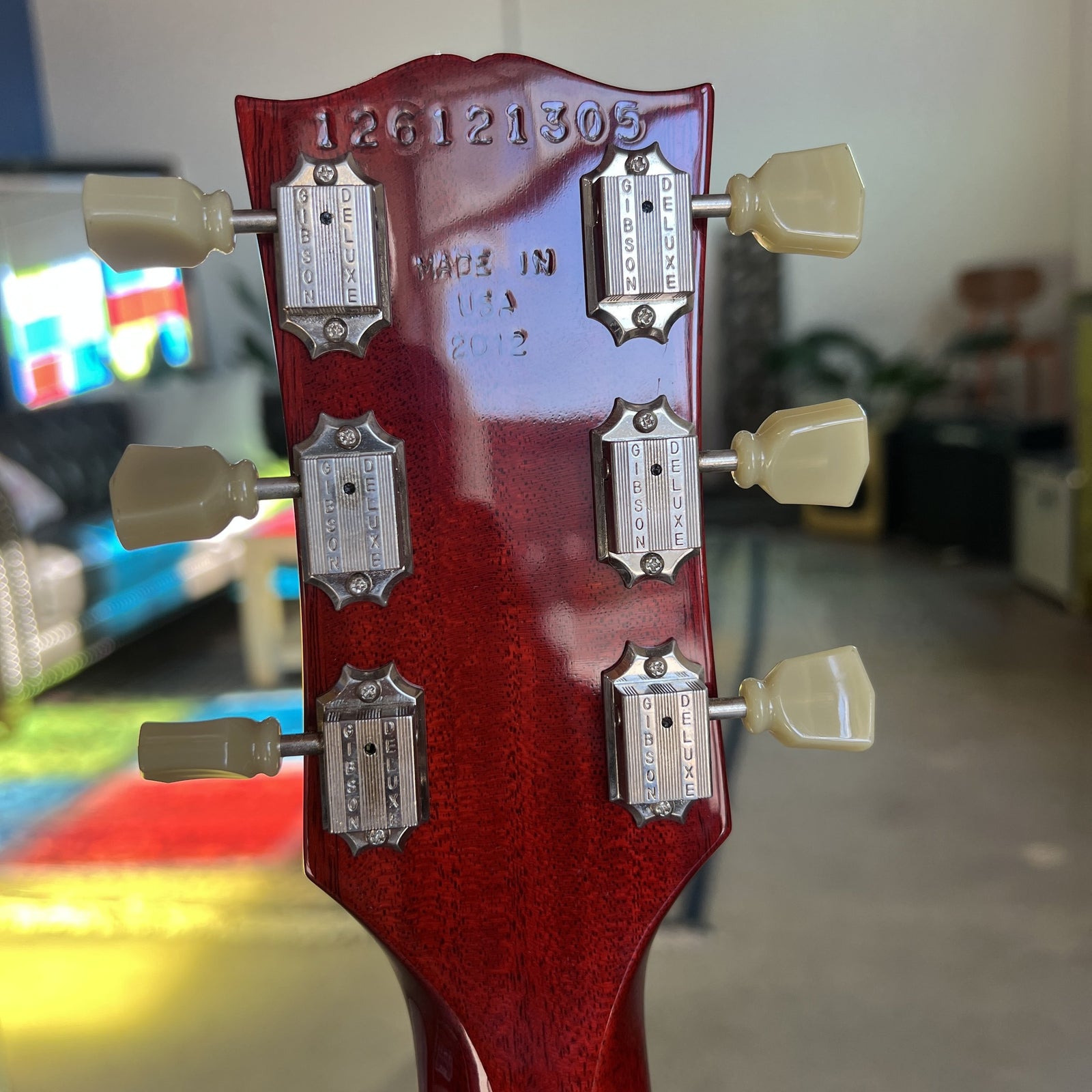 Robby Kreiger Owned Gibson 50th Anniversary SG Robby Krieger Signature (2012) – The Doors, Maestro Vibrola