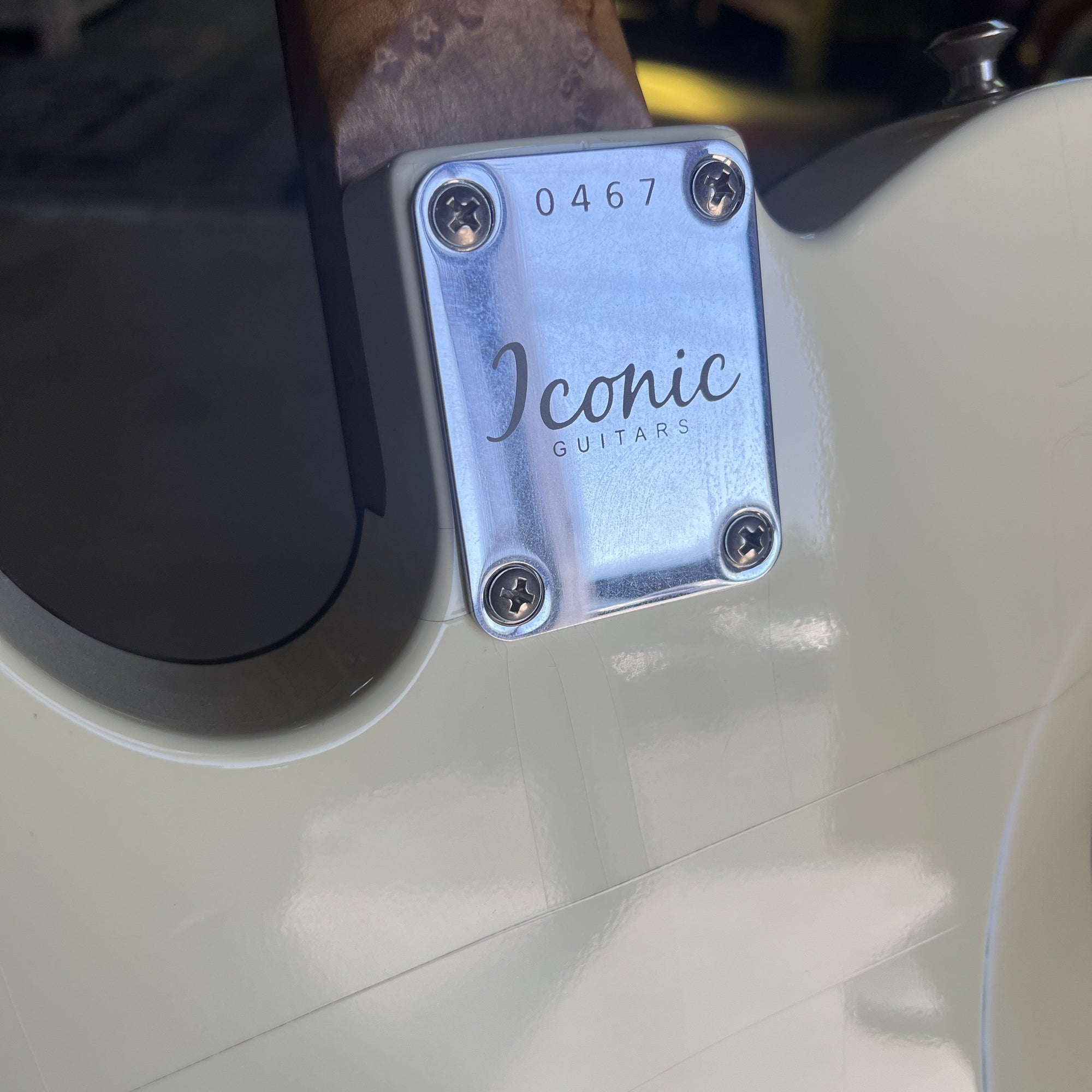 2022 Iconic Guitars Tamarack VM - Olympic White