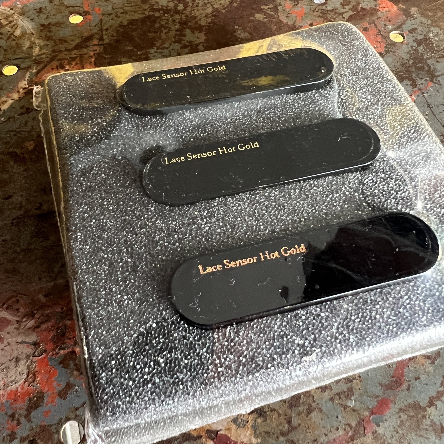 NOS Lace Hot Golds 3 Pickup Set - Black