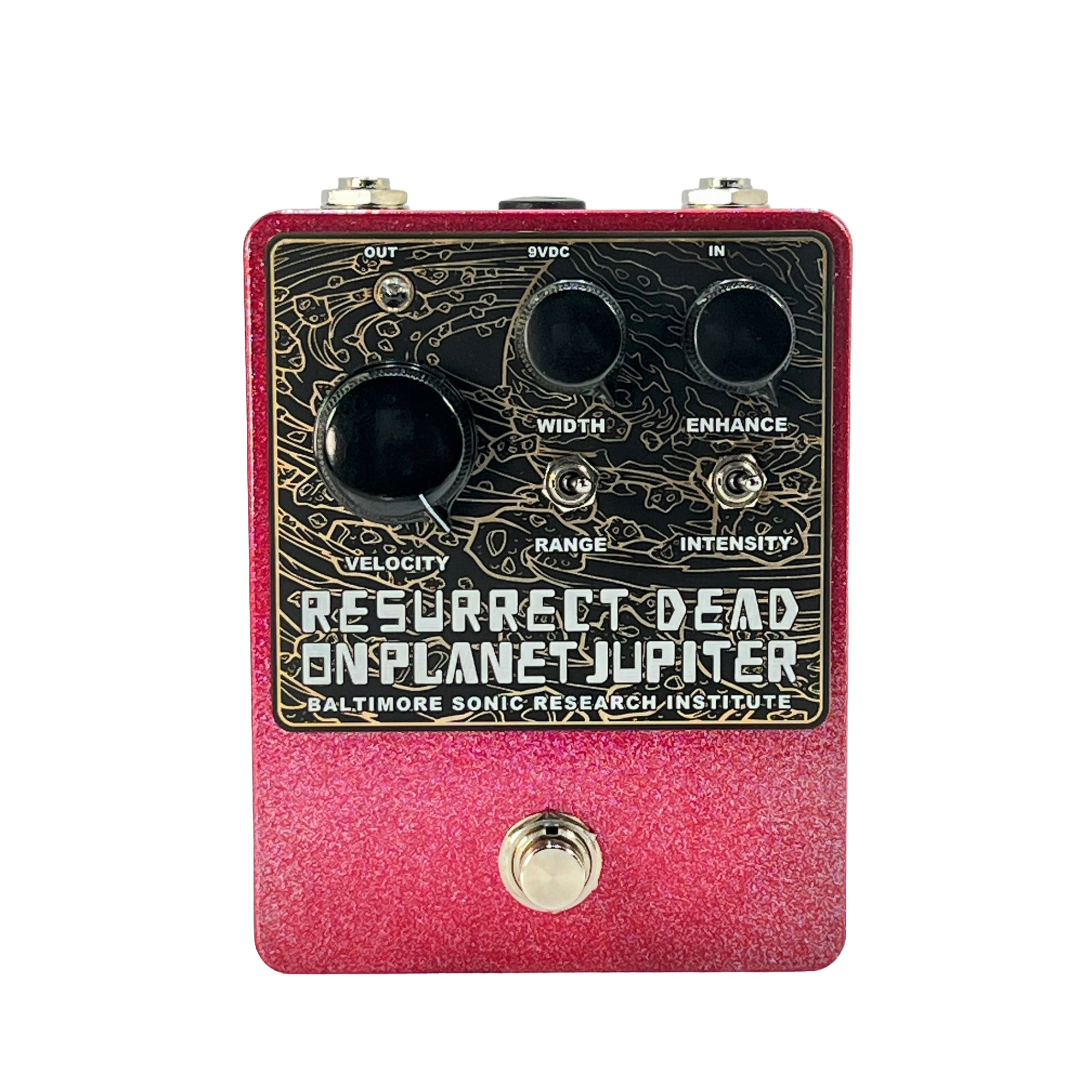 jupiter pedals Baltimore Sonic Research Institute Resurrect Dead on Planet | Analog Optical Phase Shifter Farbe:BLACKLINE Geniesser 5.0 Trapez | 2025+ Adjusted volume control making