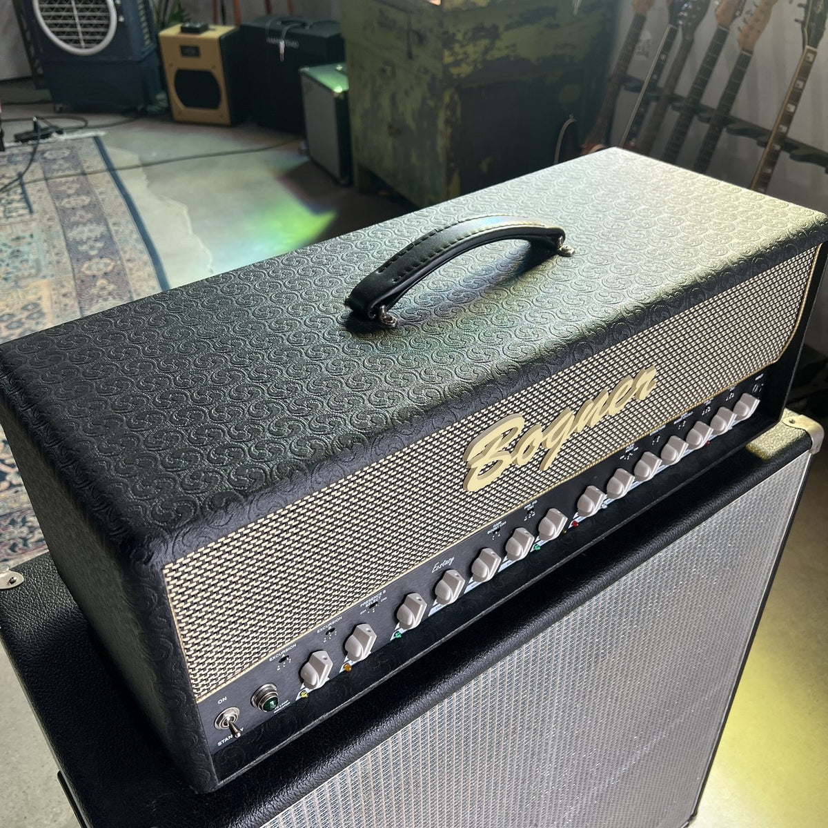 2005 Bogner Ecstasy 101B Head, Footswitch & Cover