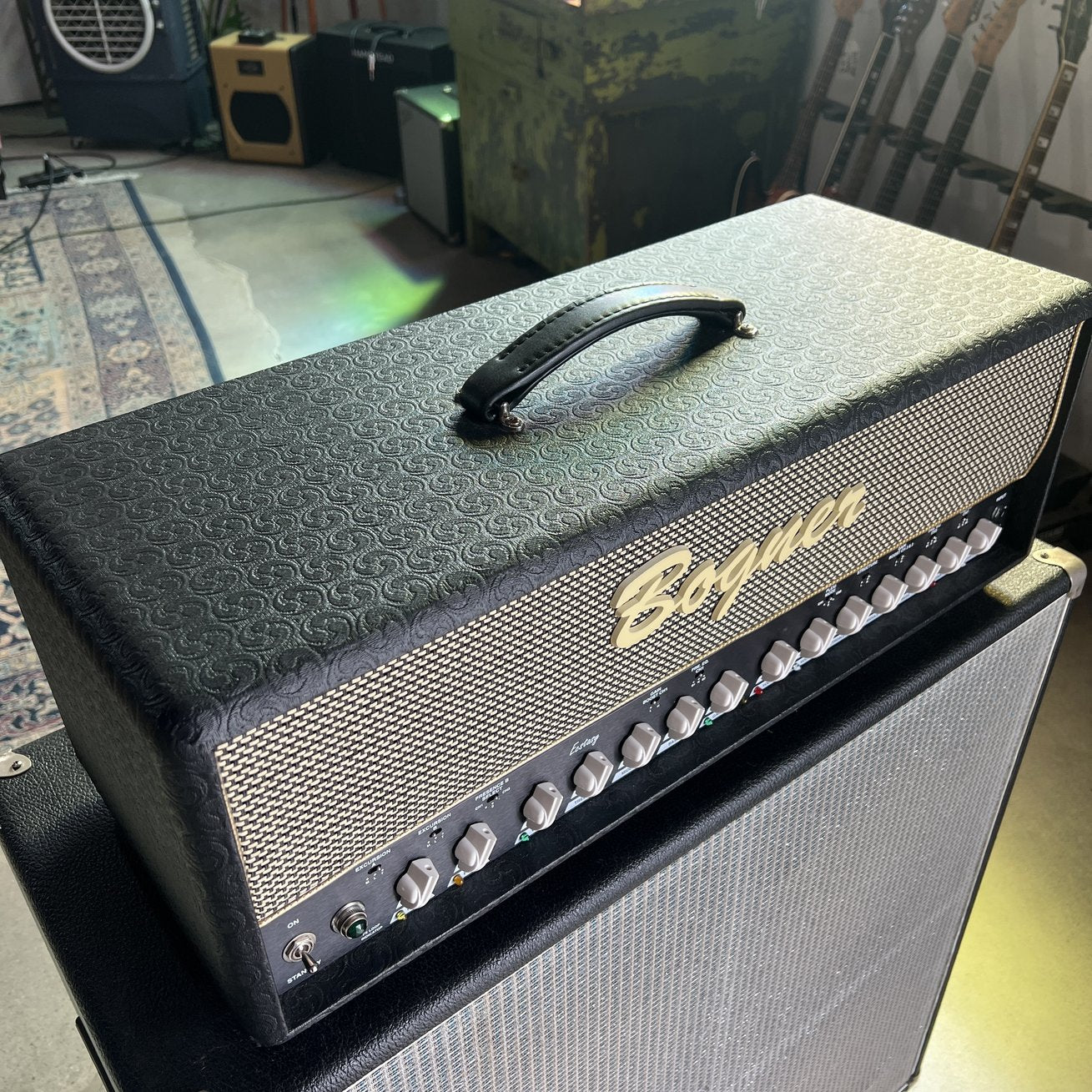 2005 Bogner Ecstasy 101B Head, Footswitch & Cover