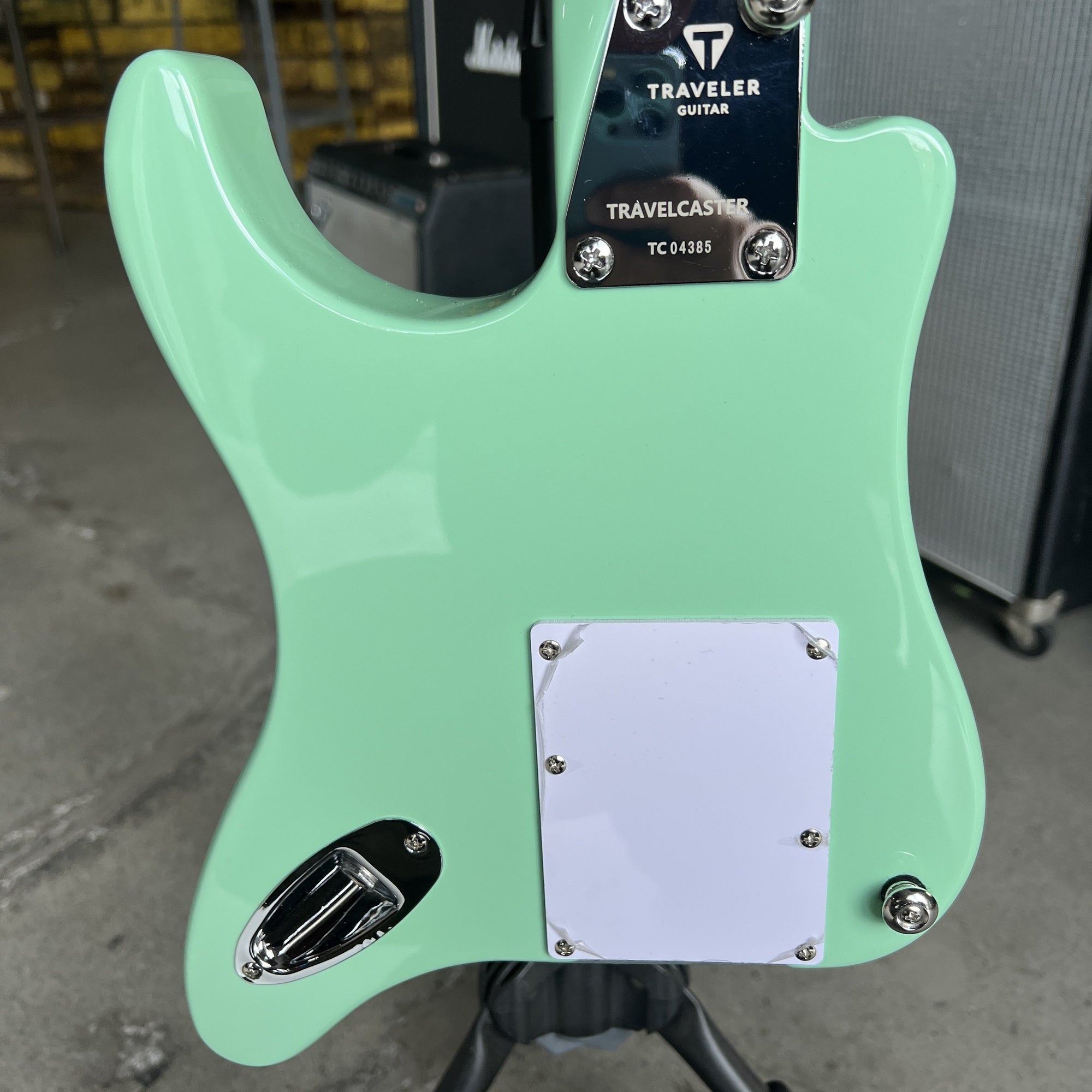 Traveler Guitar Travelcaster SSS Deluxe - Surf Green