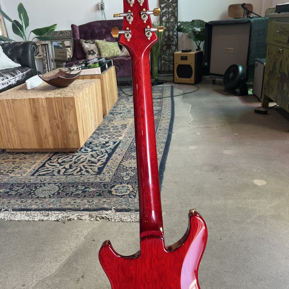 PRS 513 Wood Library 10 Top - 2019 - Blood Orange