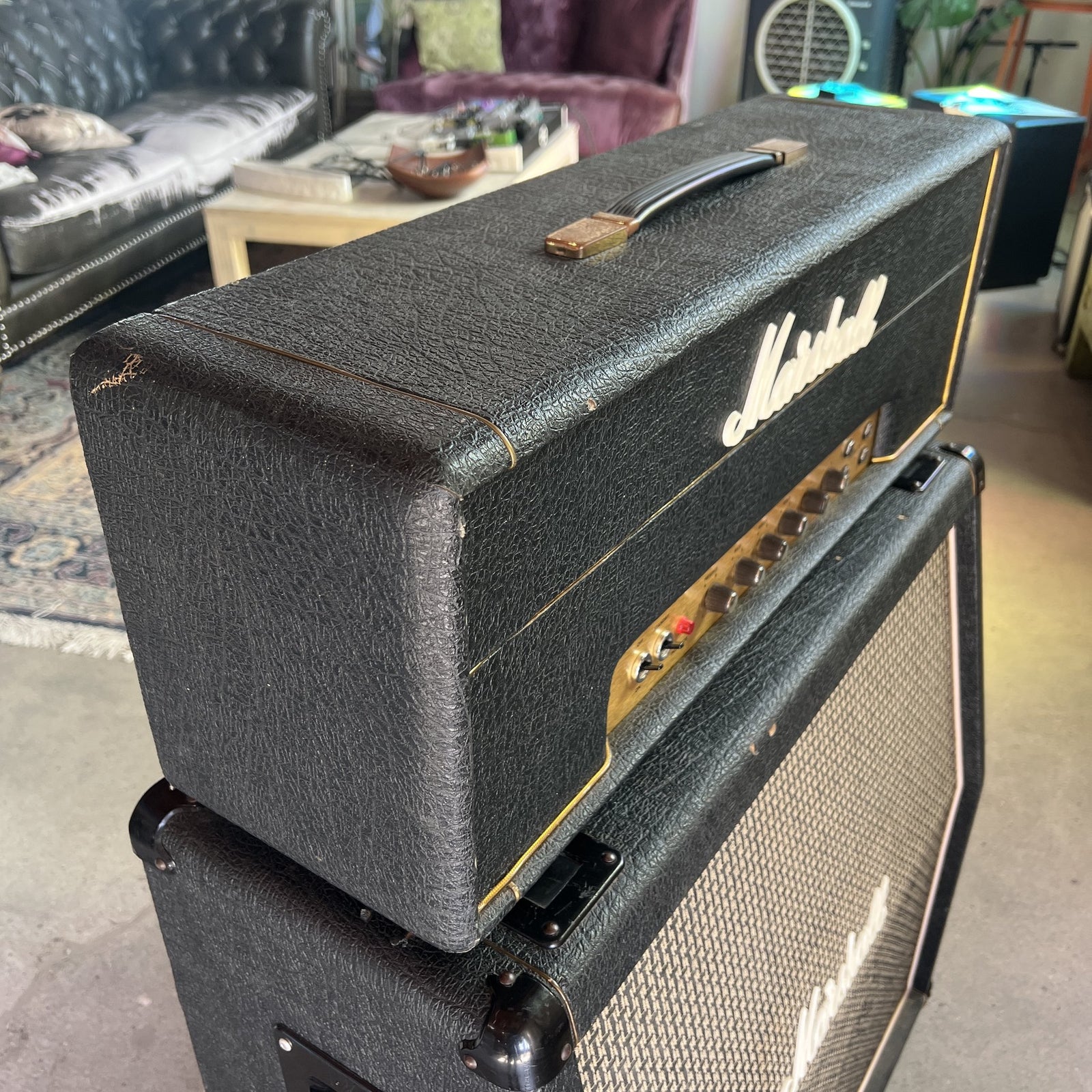 Vintage 1976 Marshall JMP 1987 MK II 50-Watt Lead Guitar Amplifier Head | Cottonwood Music Emporium