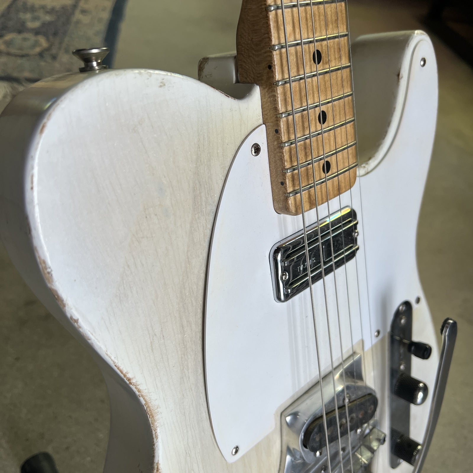 Revelator Guitars - RetroSonic T-Style - White Blonde Nitro - #62285 (Includes 3 loaded pickguards)