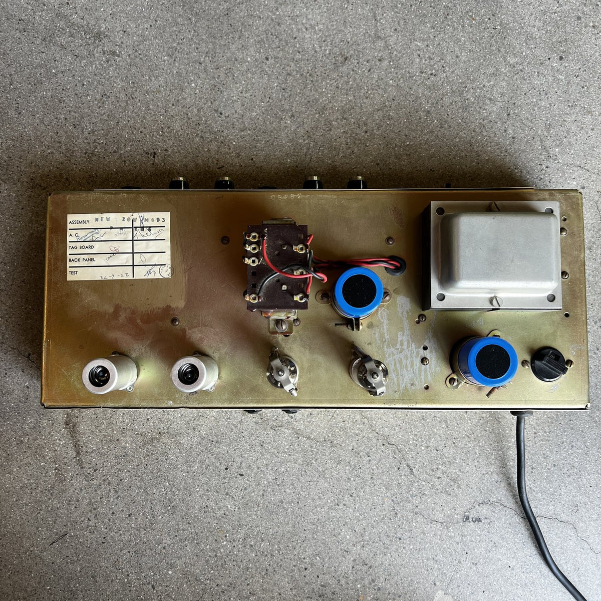 1972 Marshall JMP Lead & Bass 20 (#2061) Amplifier Head