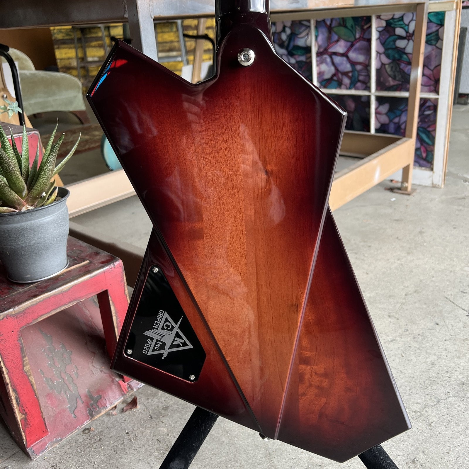 Kauer Guitars Gripen - Tobacco Burst - #020