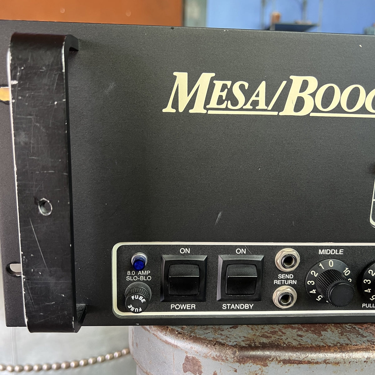 Mesa/Boogie Bass 400+ Rackmount Tube Bass Amplifier (Excellent Condition)