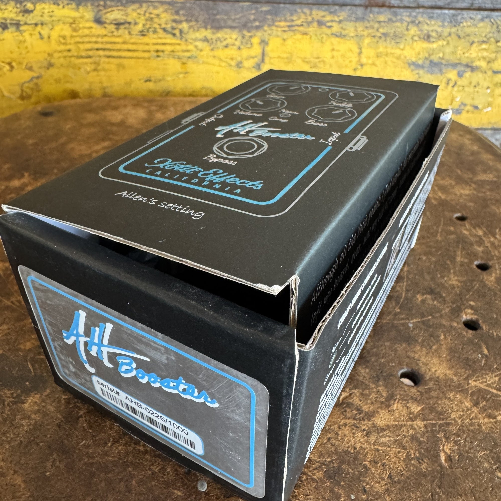 Xotic Effects AH Booster Allen Hinds Signature Overdrive