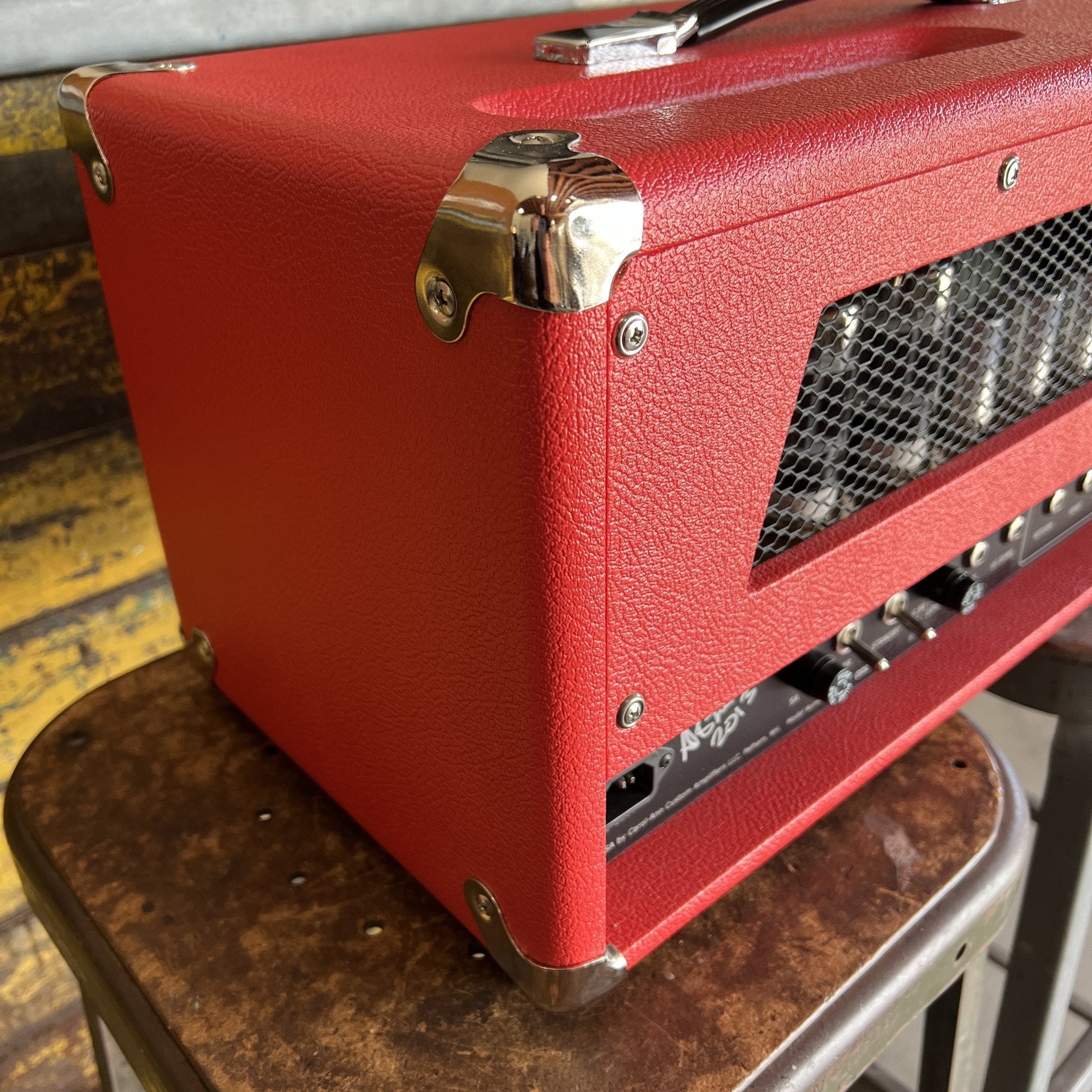 2013 Carol-Ann OD2 100W Guitar Amplifier Head - Red