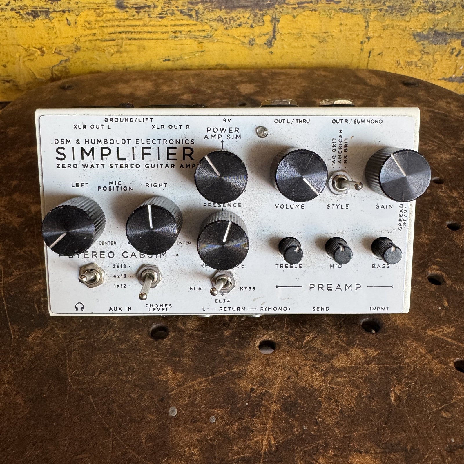 DSM & Humboldt Electronics Simplifier Zero Watt Stereo Guitar Amp
