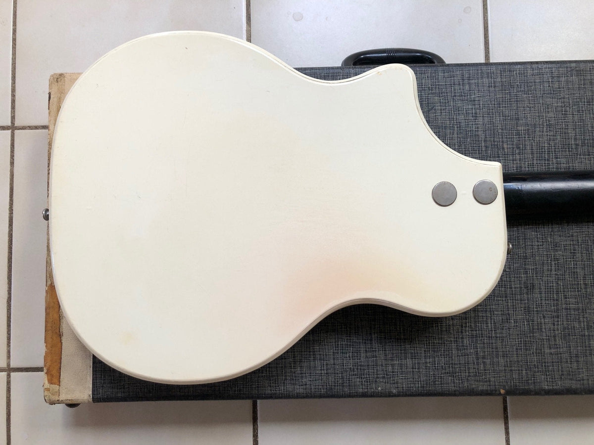 Vintage 1962 Supro Valco Dual Tone Electric Guitar and Case