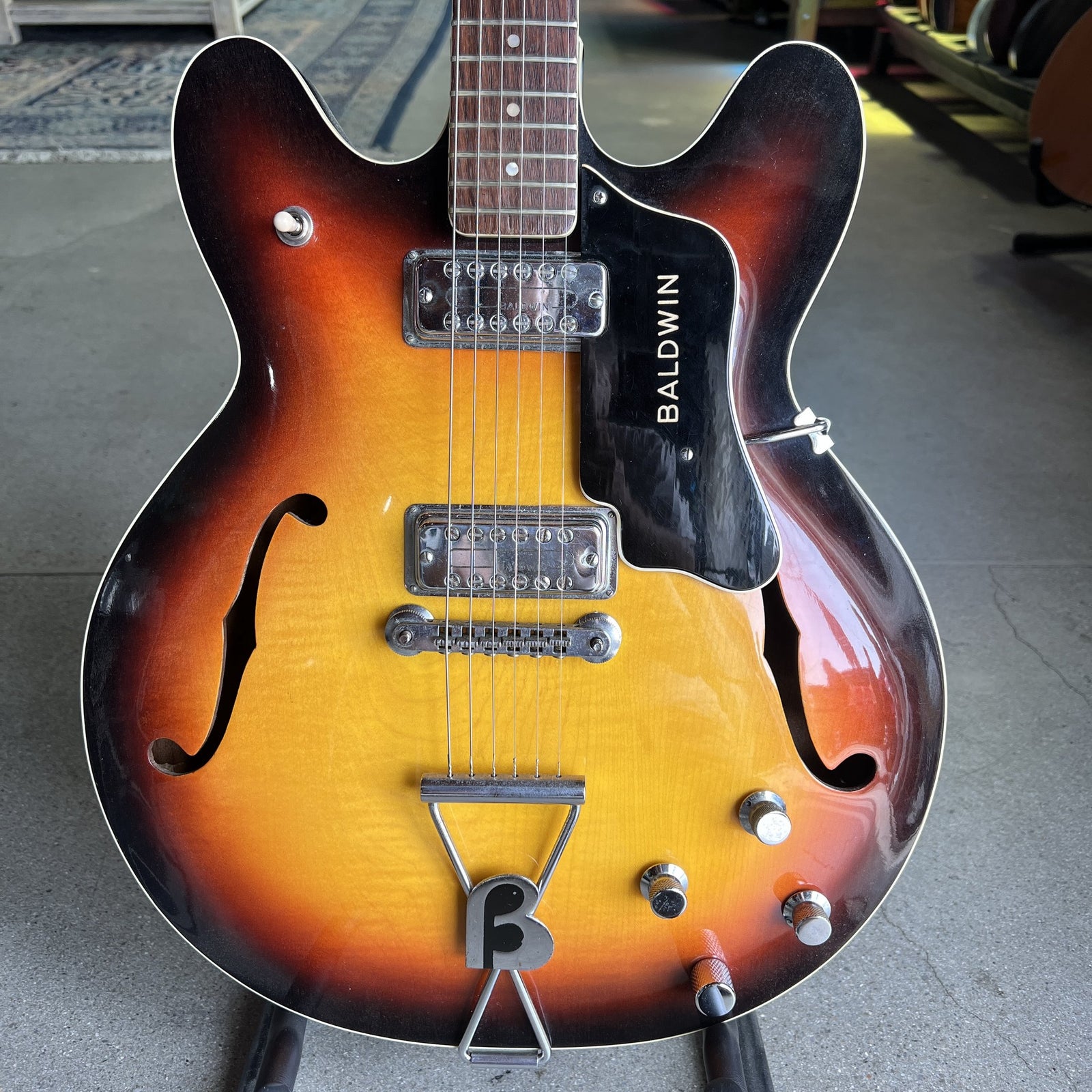 Vintage Baldwin 706 Hollowbody Guitar - Sunburst (1967-1970)