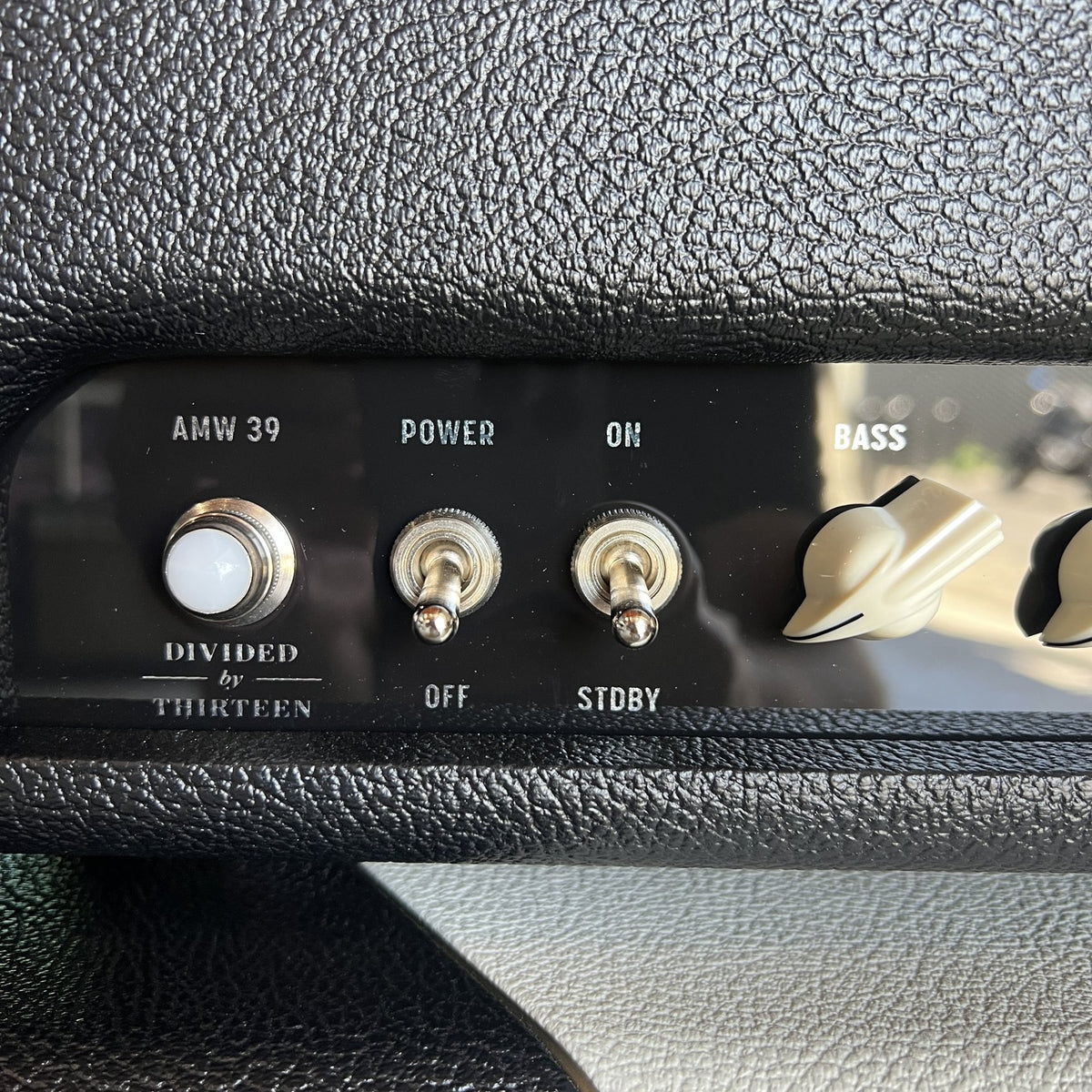 Divided by 13 AMW 39 Head - Black Bronco Tolex / Cream V