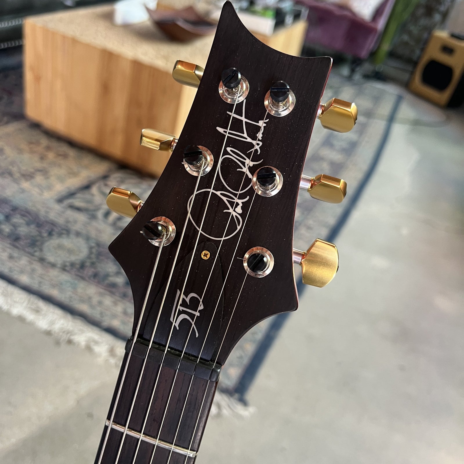 PRS 513 Wood Library 10 Top - 2019 - Blood Orange