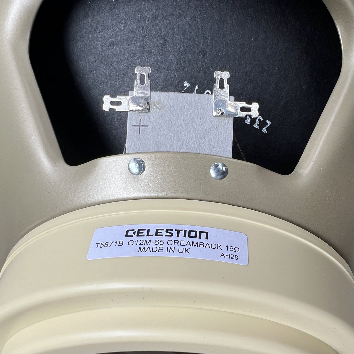 Celestion G12M-65 Creamback 12" 65-Watt Guitar Speaker (16 Ohms) – Made in UK,  Excellent Condition