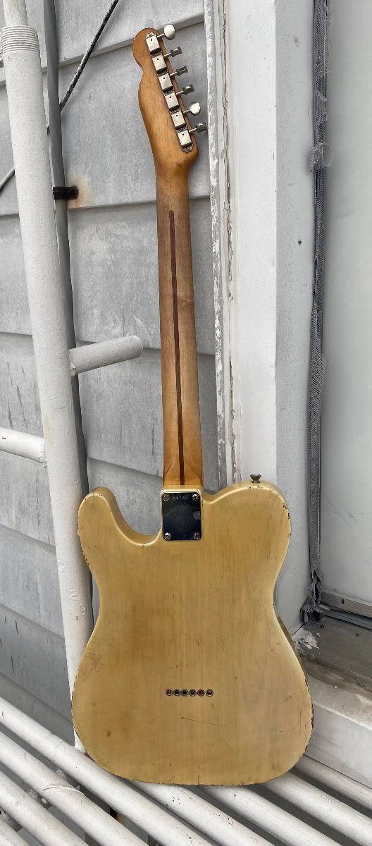 Revelator Guitars - '50s Retrosonic T-Style - Black Guard / Butterscotch Blonde #62145