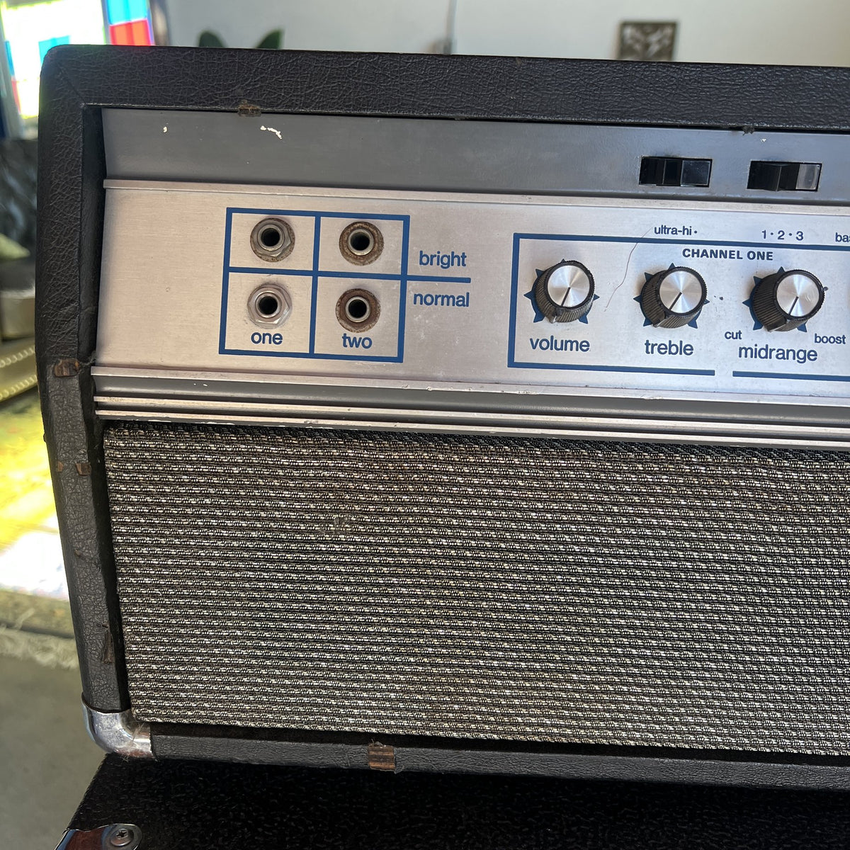 1970 Ampeg SVT "Blue Line" – Rare Pre-Magnavox / Linden, NJ Production – Vintage 300W Tube Head