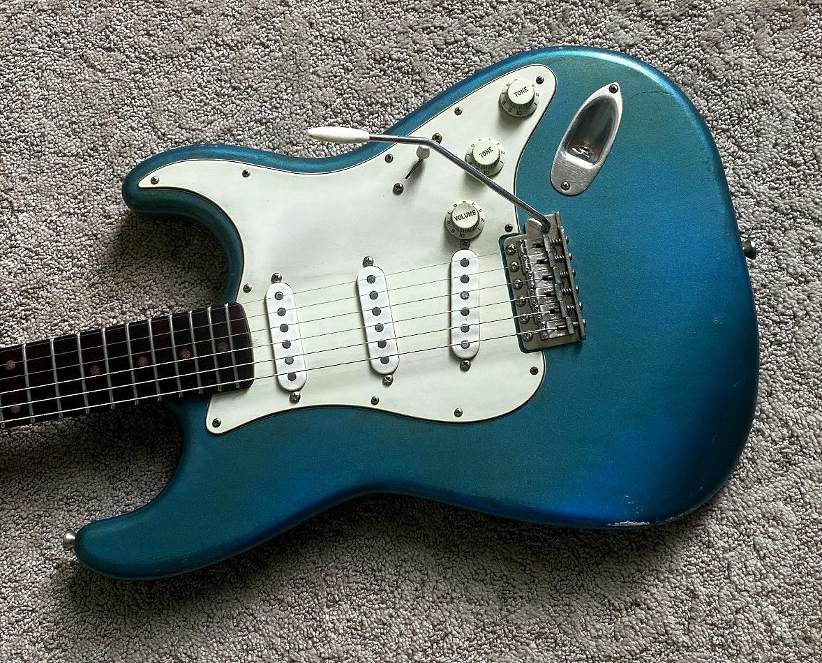 Revelator Guitars - '60 SuperKing S-Style - Lake Placid Blue Metallic Nitro