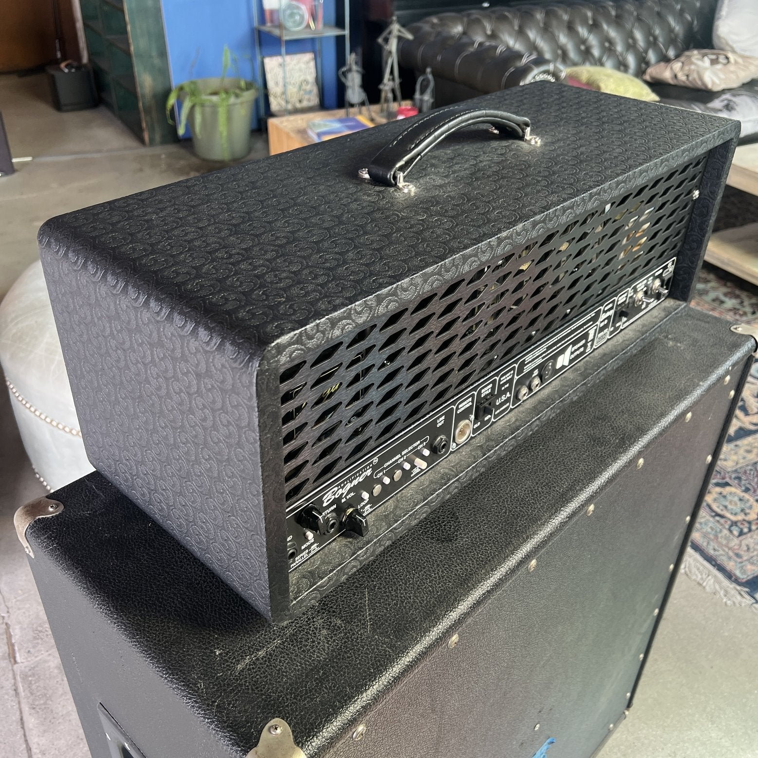 2005 Bogner Ecstasy 101B Head, Footswitch & Cover