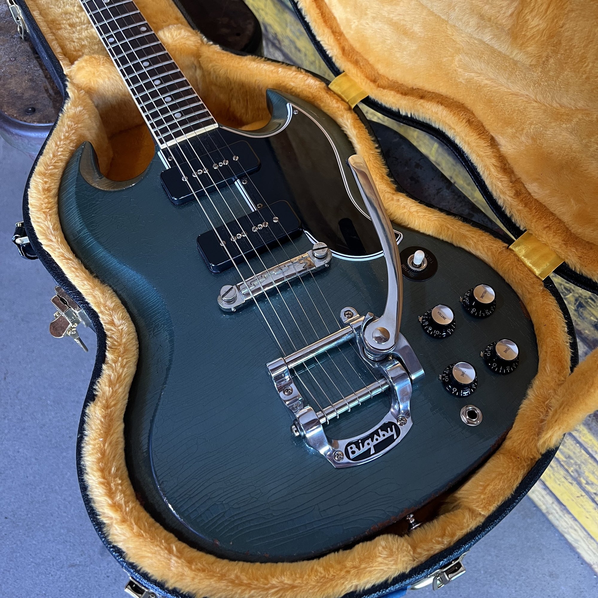 Gibson Murphy Lab '63 SG Special | Light Aged Pelham Blue w