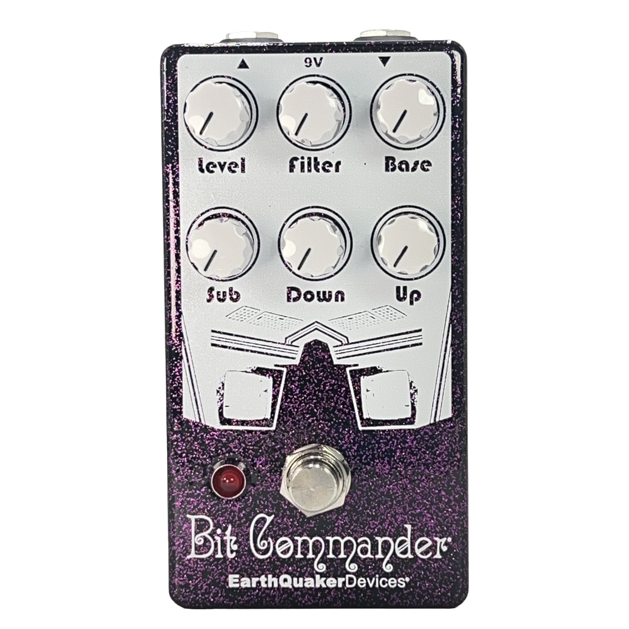 EarthQuaker Devices Bit Commander V2 Purple Sparkle