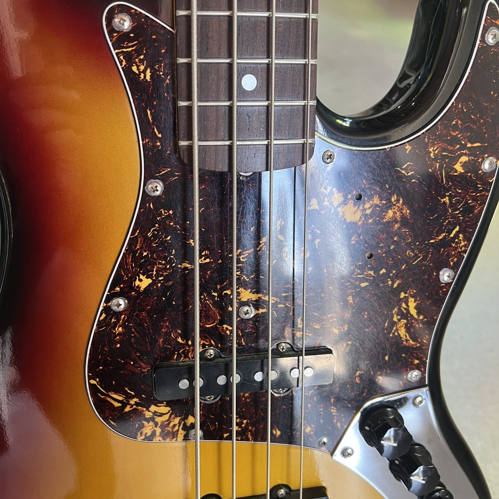 2002 Tokai Jazz Sound Bass Guitar - Sunburst