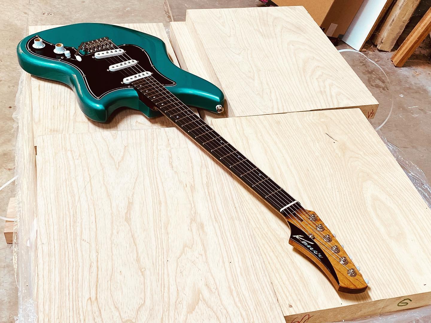 Kauer Guitars Electroliner - Sherwood Green - #123