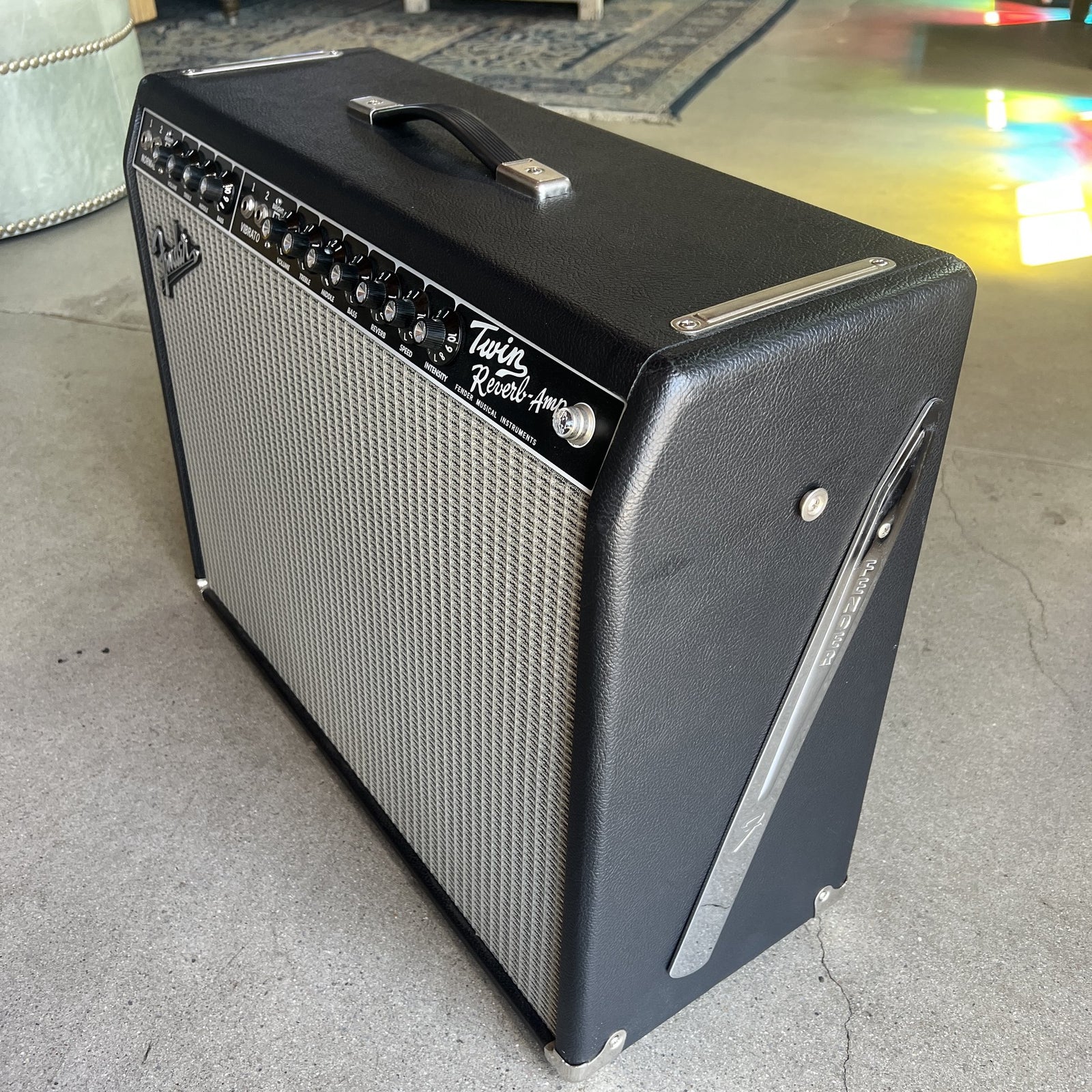 Fender Tone Master Twin Reverb 2x12" 200-Watt Guitar Combo Amp - Black (Excellent Condition)