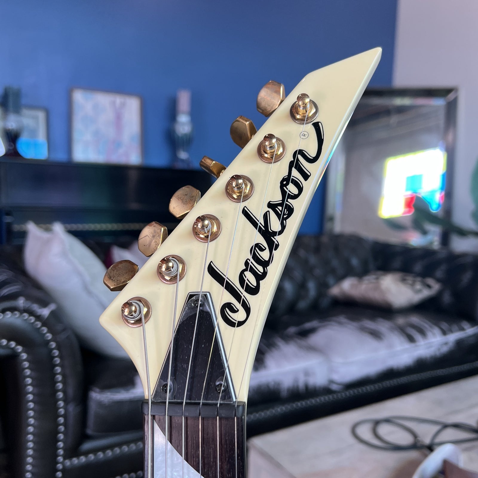 2002 Jackson Pro Series RR5 Randy Rhoads - Ivory (Made in Japan)