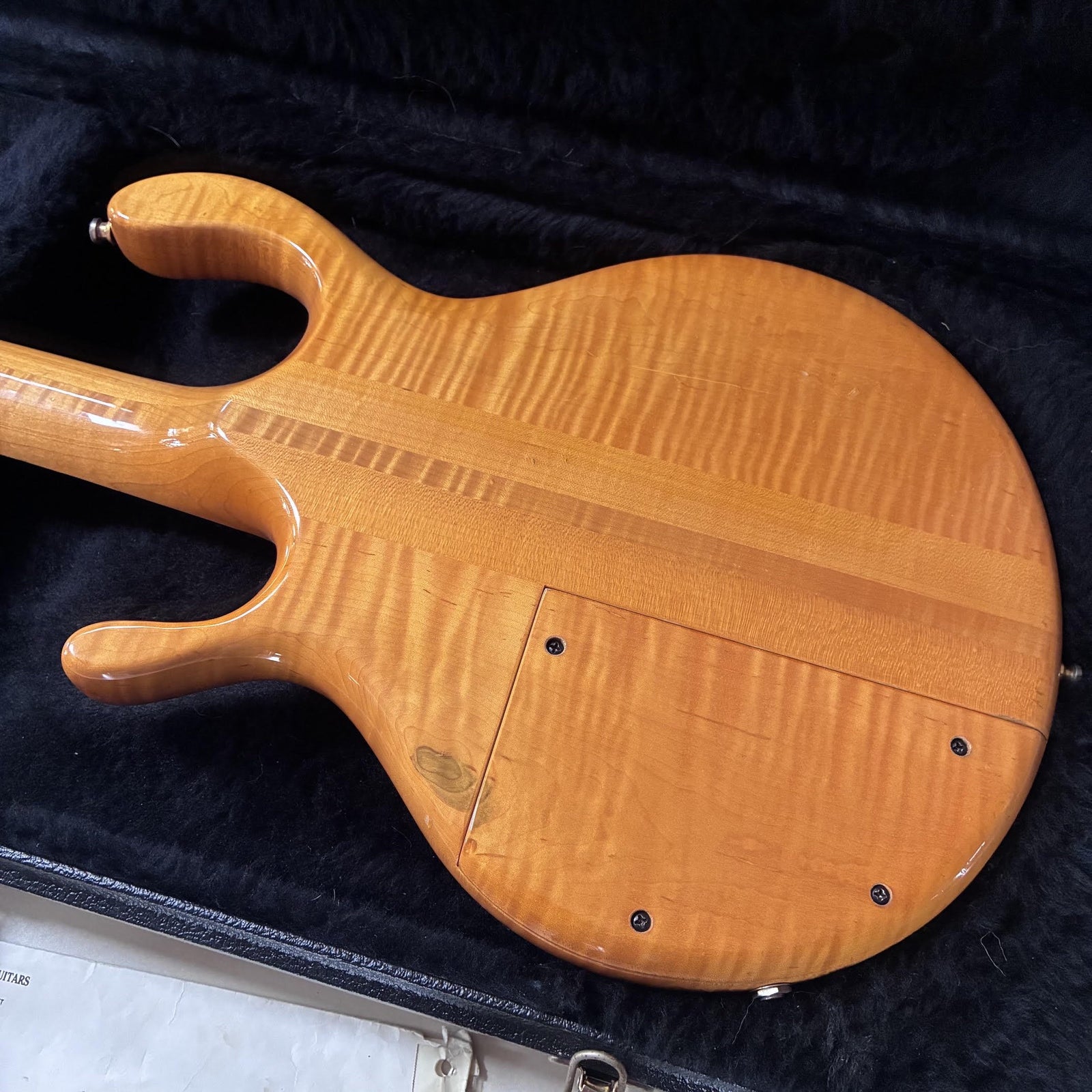 Vintage 1989 Pedulla MVP AAAA Bass Guitar & Case