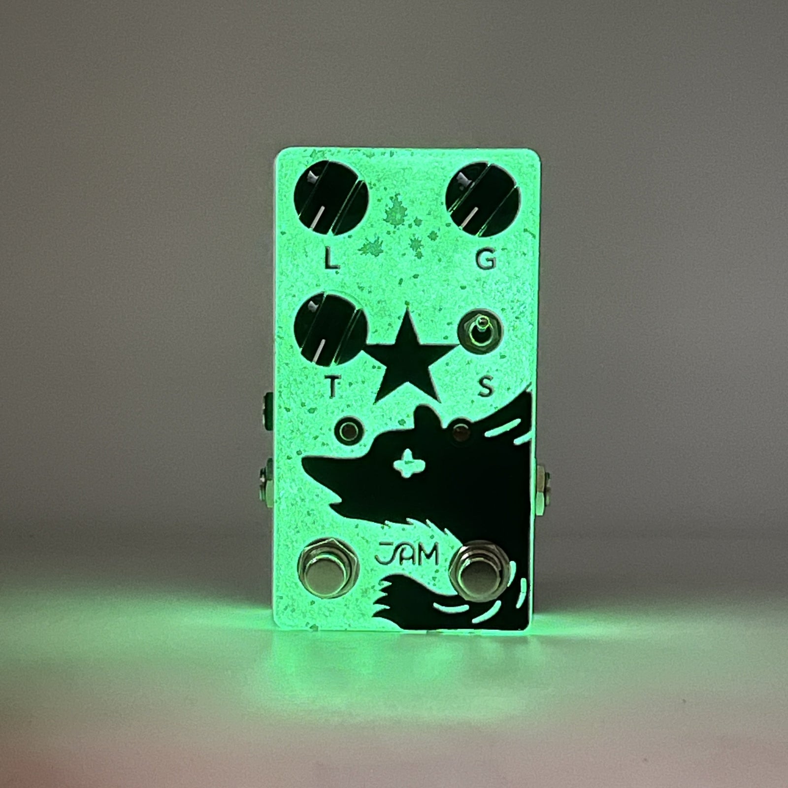 Jam Pedals Red Muck MK2 - Glow In The Dark