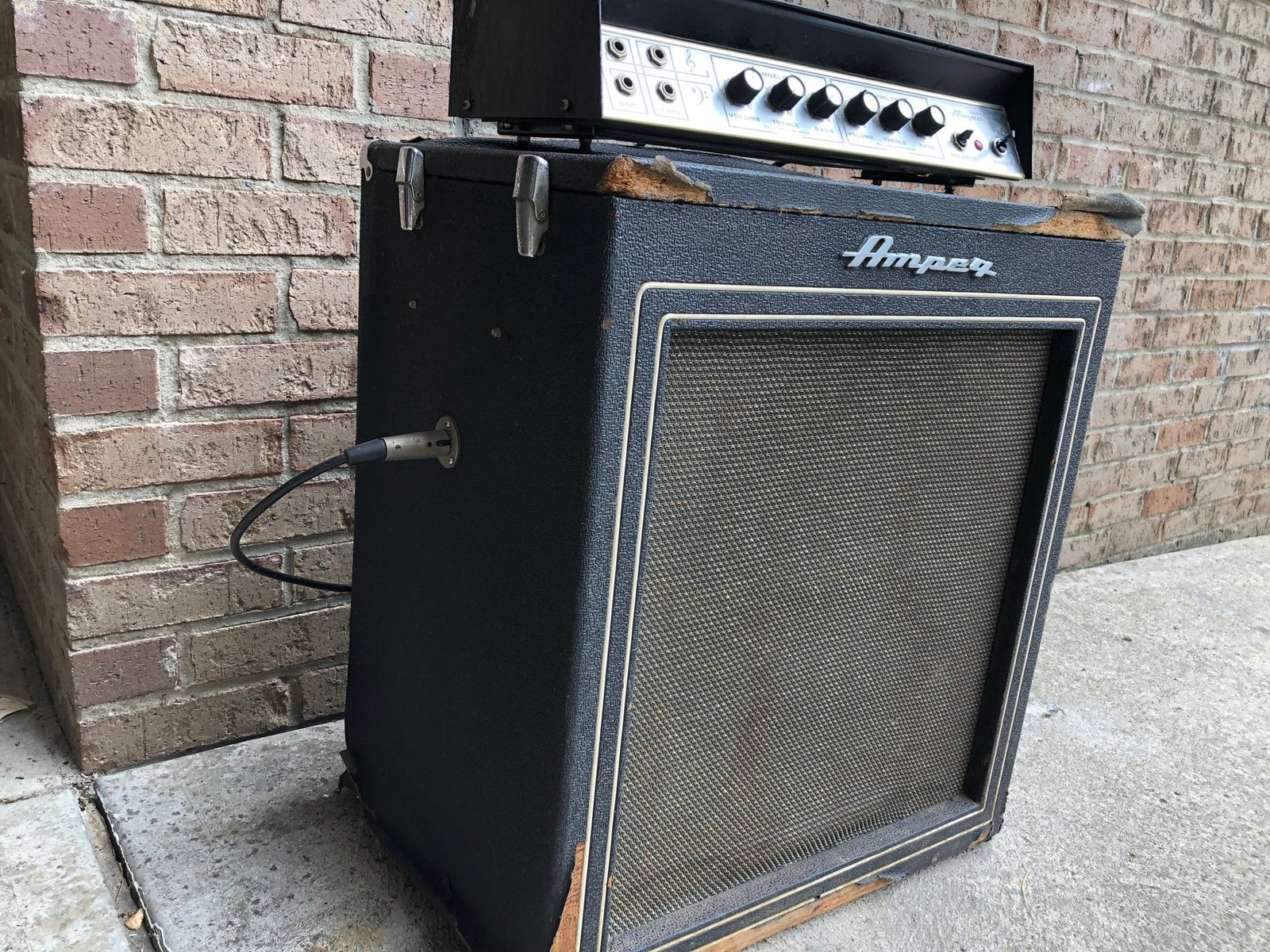 Vintage 1960’s Ampeg BT-15 Portaflex Bass Amplifier w/ Tags