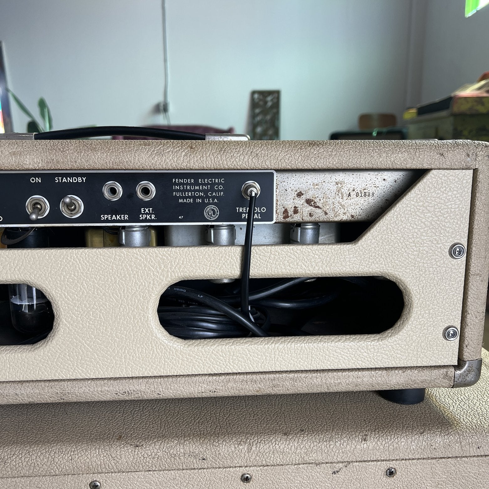 Vintage 1964 Fender Bandmaster w/2x12 Cabinet - Blonde